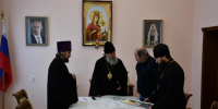 Владыка Максим провел рабочие встречи - Елецкая епархия