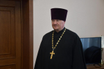 Владыка поздравил регента архиерейского хора Елецкой епархии с юбилеем