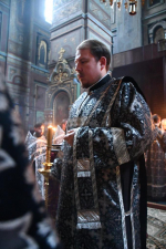 В Вознесенском соборе совершен чин пассии