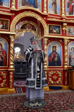 Литургия Преждеосвященных Даров в Троекуровском монастыре