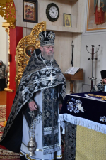 Литургия Преждеосвященных Даров в Троекуровском монастыре