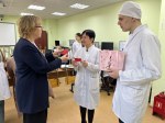 Марафон праздничных поздравлений от юношей колледжа не заканчивается: вам, любимые педагоги!