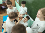Первый опыт в роли экспертов длч наших студентов-наставников
