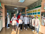 Церемония поднятия Государственного флага Российской Федерации