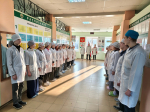 Церемония поднятия Государственного флага Российской Федерации