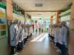 Церемония поднятия Государственного флага Российской Федерации