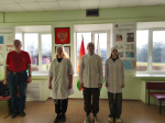 Церемония поднятия Государственного флага Российской Федерации