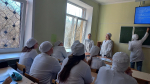 В медицинском колледже продолжаются информационно-профилактические пятиминутки от активистов первичного отделения “Движение Первых”