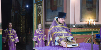Епископ Максим совершил Литургию в Вознесенском соборе - Елецкая епархия