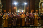 Епископ Максим совершил Литургию в Вознесенском соборе