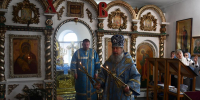 Владыка Максим посетил Никольский храм села Лавы - Елецкая епархия
