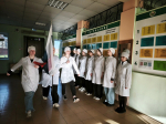 Церемония поднятия Государственного флага Российской Федерации