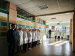 Церемония поднятия Государственного флага Российской Федерации