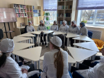 Викторину “Знатоки права” в рамках Декады правовых знаний разработали и провели активисты первичного отделения “Движение Первых”, студентки группы Лд13 Оборотова Валерия и Тимофеева Ульяна