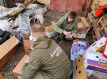 Добровольцы ЕМК на боевом посту