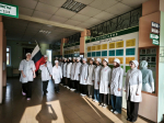 Церемония поднятия Государственного флага Российской Федерации