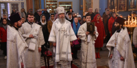 Божественная литургия в храме Елецкой иконы Божией Матери - Елецкая епархия
