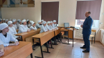 В рамках Декады правовых знаний в ГАПОУ “ЕМК им. К. С. Константиновой” прошла познавательная встреча-беседа студентов 1-2 курсов, а также студентов “группы риска” с заместителем прокурора города Ельца, советником юстиции Романом Ивановичем Числовым