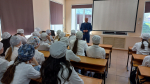 В рамках Декады правовых знаний в ГАПОУ “ЕМК им. К. С. Константиновой” прошла познавательная встреча-беседа студентов 1-2 курсов, а также студентов “группы риска” с заместителем прокурора города Ельца, советником юстиции Романом Ивановичем Числовым