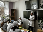 О вреде вейпов и энергетических напитков говорили активисты первичного отделения “Движение Первых” со студентами в рамках Декады правовых знаний