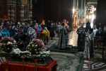 В Великую Субботу епископ Максим совершил Божественную литургию в Вознесенском соборе