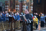 В Великую Субботу епископ Максим совершил Божественную литургию в Вознесенском соборе