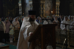 В Пасхальную ночь епископ Максим возглавил Божественную литургию в Вознесенском соборе