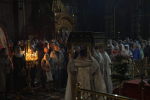 В Пасхальную ночь епископ Максим возглавил Божественную литургию в Вознесенском соборе
