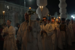 В Пасхальную ночь епископ Максим возглавил Божественную литургию в Вознесенском соборе