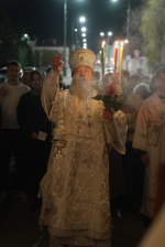 В Пасхальную ночь епископ Максим возглавил Божественную литургию в Вознесенском соборе