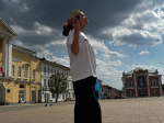 Волонтеры Елецкого медицинского колледжа приняли активное участие в акции “Георгиевская ленточка”