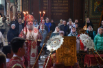 В Неделю жен-мироносиц епископ Максим совершил Божественную литургию в Вознесенском соборе