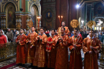 В Неделю жен-мироносиц епископ Максим совершил Божественную литургию в Вознесенском соборе
