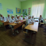 В рамках недели биологии преподаватель Захарова Н. С. и студенты групп Сд 11, лбд 11, ф11 провели в нескольких группах познавательные и весёлые информ-пятиминутки о клетке