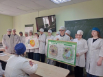 В рамках недели биологии преподаватель Захарова Н. С. и студенты групп Сд 11, лбд 11, ф11 провели в нескольких группах познавательные и весёлые информ-пятиминутки о клетке