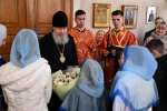 Божественная Литургия в Никольском (зареченском) храме города Чаплыгина