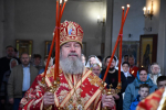 Божественная Литургия в Никольском (зареченском) храме города Чаплыгина