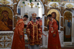 Божественная Литургия в Никольском (зареченском) храме города Чаплыгина