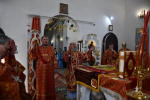 Божественная Литургия в Никольском (зареченском) храме города Чаплыгина