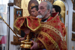 Божественная Литургия в Никольском (зареченском) храме города Чаплыгина
