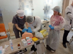 Команда Елецкого медицинского колледжа им. К. С. Константиновой на “Горизонтах возможностей”