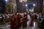 Божественная литургия с участием хоров воскресных школ храмов города Ельца