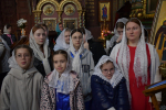 Божественная литургия с участием хоров воскресных школ храмов города Ельца