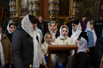 Божественная литургия с участием хоров воскресных школ храмов города Ельца