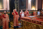Божественная литургия с участием хоров воскресных школ храмов города Ельца