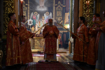 Божественная литургия с участием хоров воскресных школ храмов города Ельца