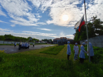 Церемония поднятия Государственного флага Российской Федерации