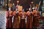 Владыка Максим возглавил Литургию в Вознесенском соборе