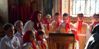Всенощное бдение в Никольском храме села Домачи - Елецкая епархия