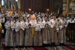 Престольный праздник в Вознесенском соборе города Ельца